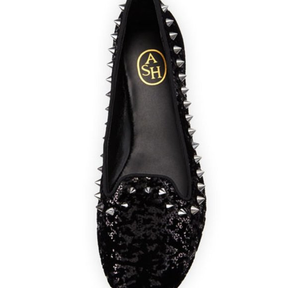 ASH As-if Sequin Spiked Flat - Picture 2 of 6